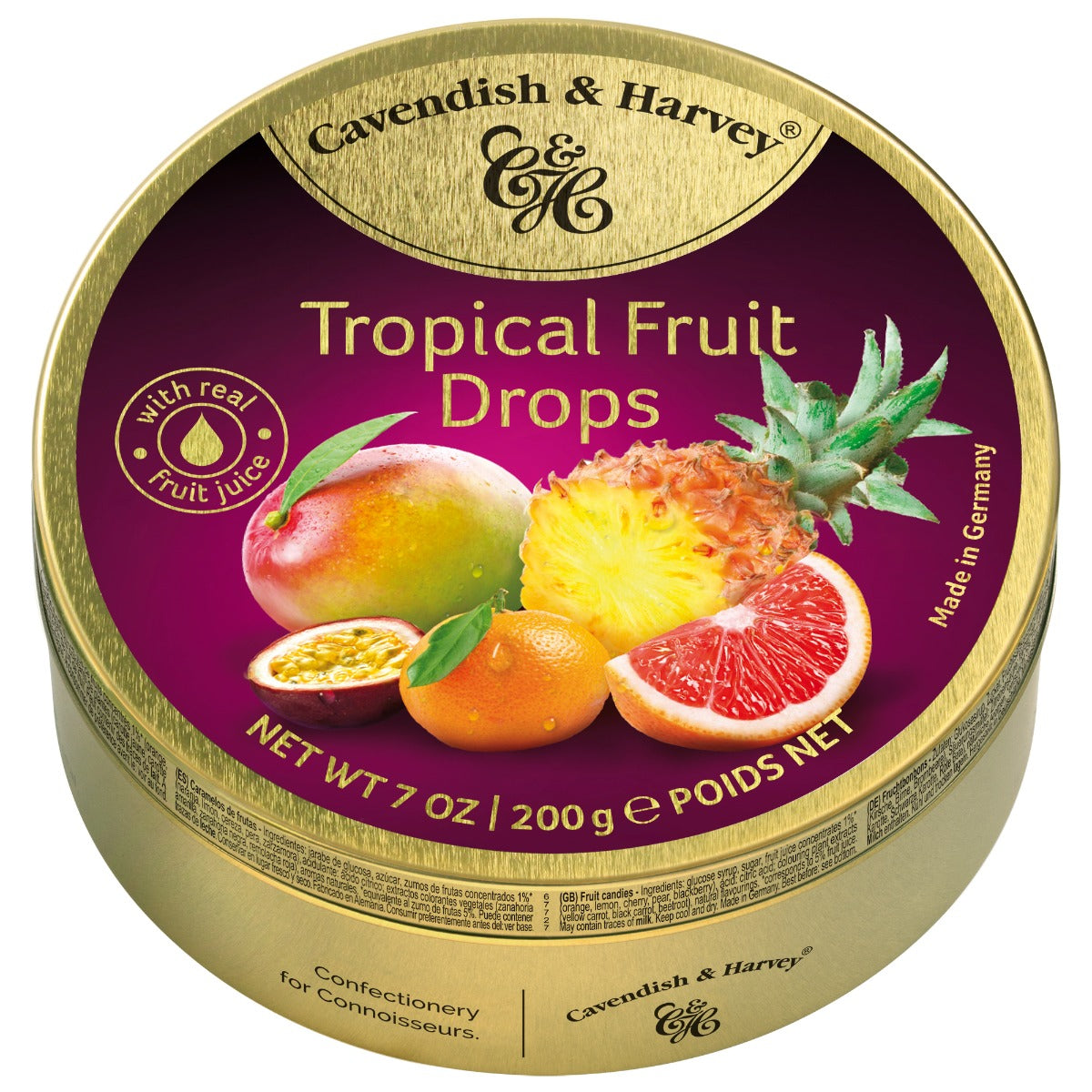Cavendish &amp; Harvey Tropische Früchte 200 Gramm