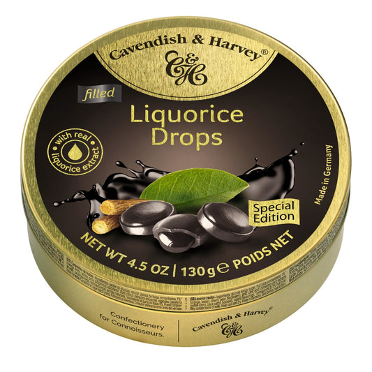 Cavendish &amp; Harvey Drop Sour Bonbons 130 Gramm
