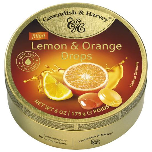 Cavendish &amp; Harvey Zitrone-Orange 175 Gramm
