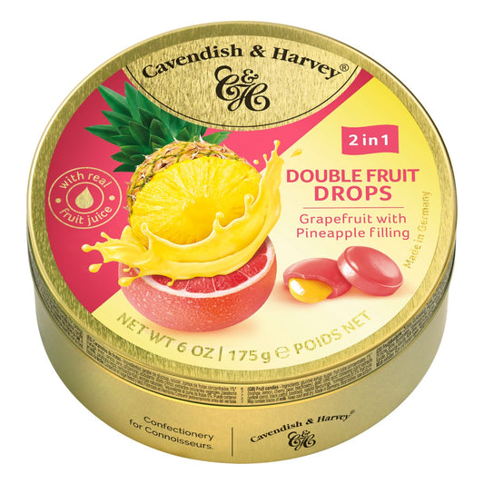 Cavendish &amp; Harvey Doppelfrucht Grapefruit Ananas 175 Gramm