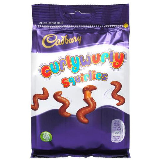 Curly Wurly Squirlies 110 Gramm x 10