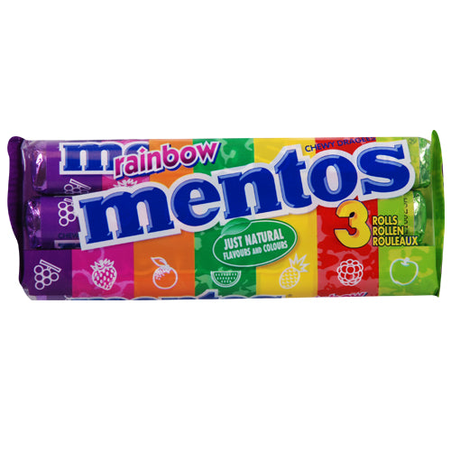 Mentos 3er-Pack Regenbogen