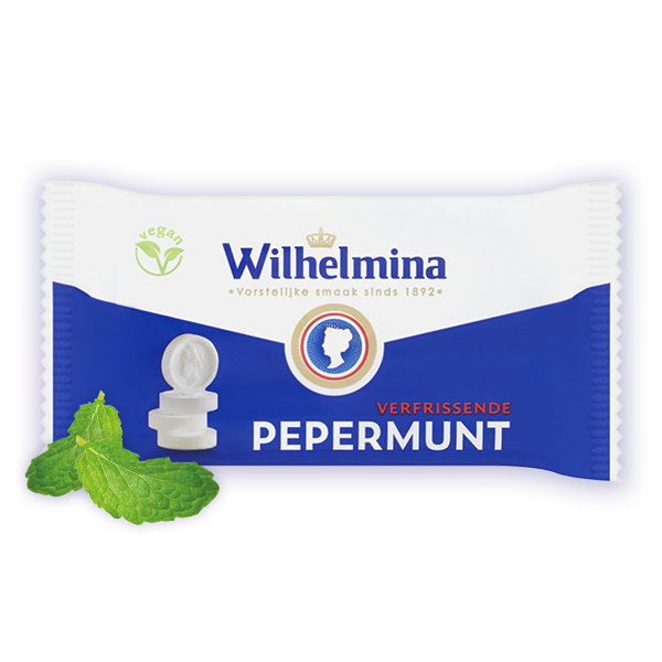 Wilhelmina Pfefferminze Vegan 3er-Pack 120 Gramm