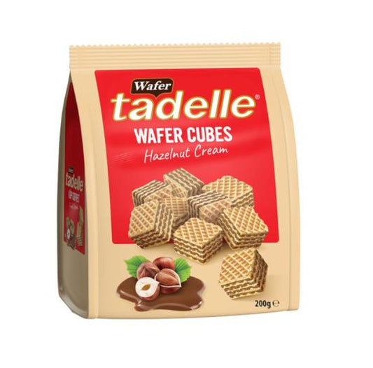 Tadelle Waffelwürfel Haselnuss 200 Gramm