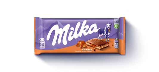 Milka Karamell-Schokoriegel 100 Gramm