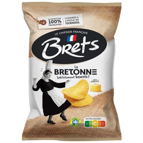 Brets Gesalzene Butterchips 125 Gramm