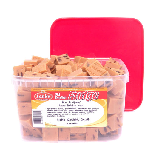 Fudge Rum Rosinen 2 Kilo