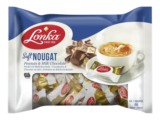 Weiche Nougat-Vollmilchschokolade 9 x 800 Gramm