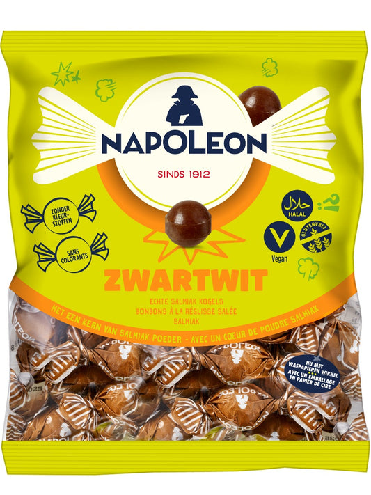 Napoleon Schwarz-Weiß-Saure Bonbons 1 Kilo