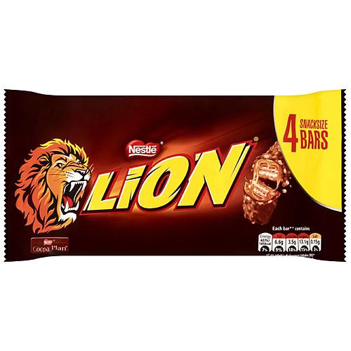 Lion Bar Milch 4er-Pack 120 Gramm