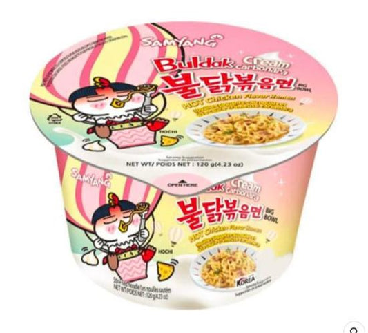 Samyang Buldak Creamy Carbonara Bowl 120 Gramm