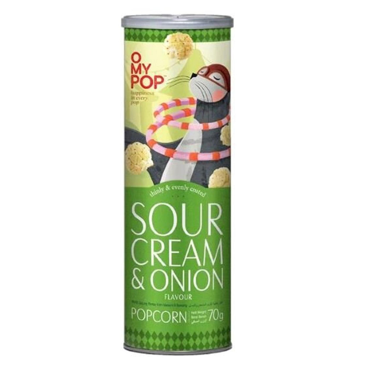 O My Pop Sour Cream & Onion 12 X 70 Gram