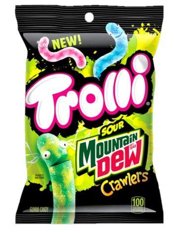 Trolli Sour Mountain Dew Crawlers 120 Gram