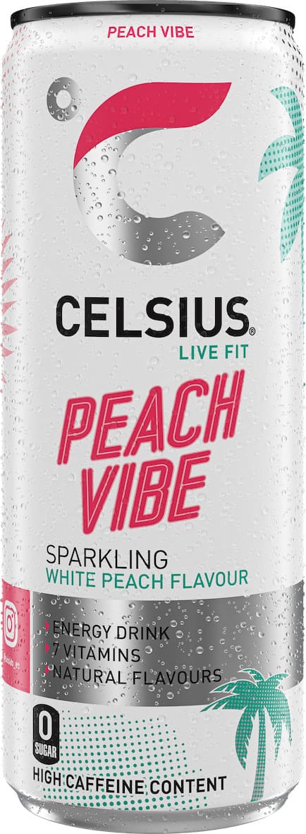Celsius Peach Vibe 250ML