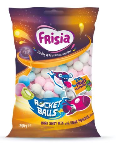 Rocketballs Fruchtmix 200 Gramm