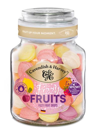 Cavendish & Harvey Fizzy Fruits 270 Gram