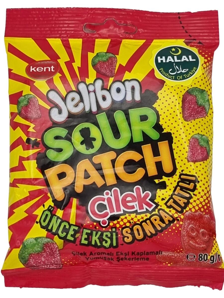 160g Beutel Sour Patch Erdbeeren
