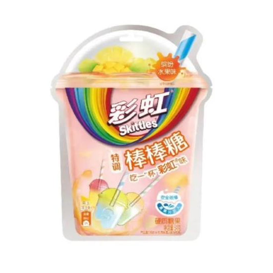 Skittles Lolly Color Japan 50 Gramm