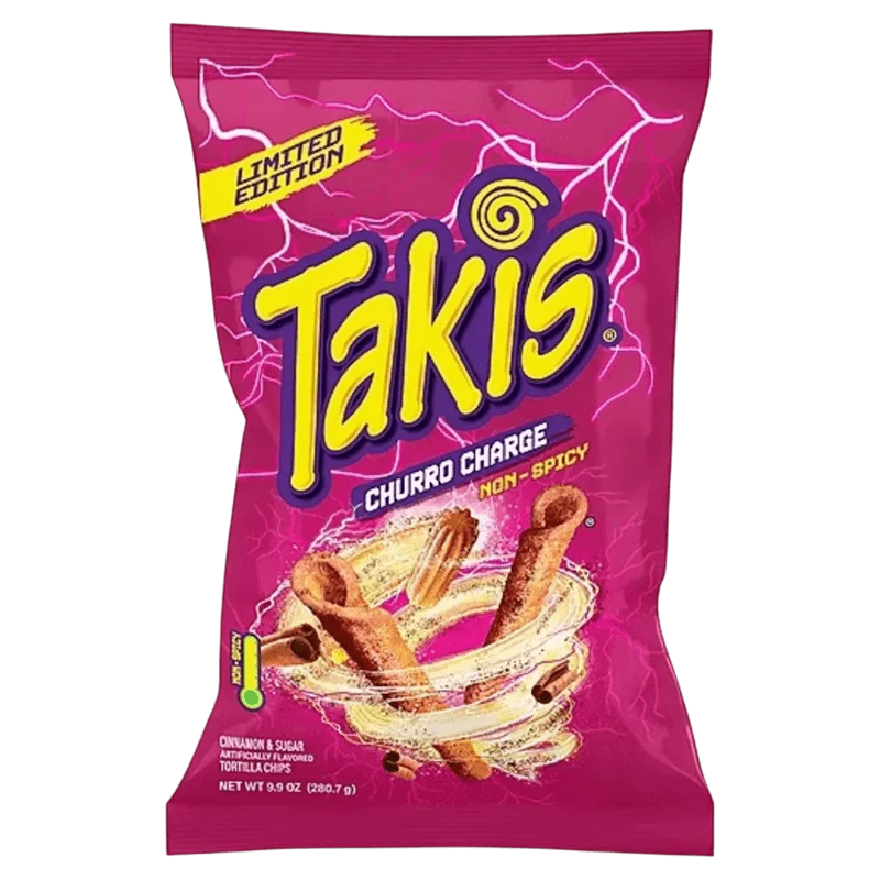 Takis Churro Charge Chips 100 Gram