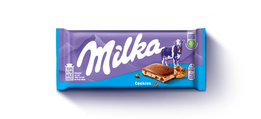 Milka Cookies Schokoriegel 100 Gramm