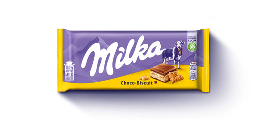 Milka Choco Biscuit Schokoriegel 18 x 100 Gramm
