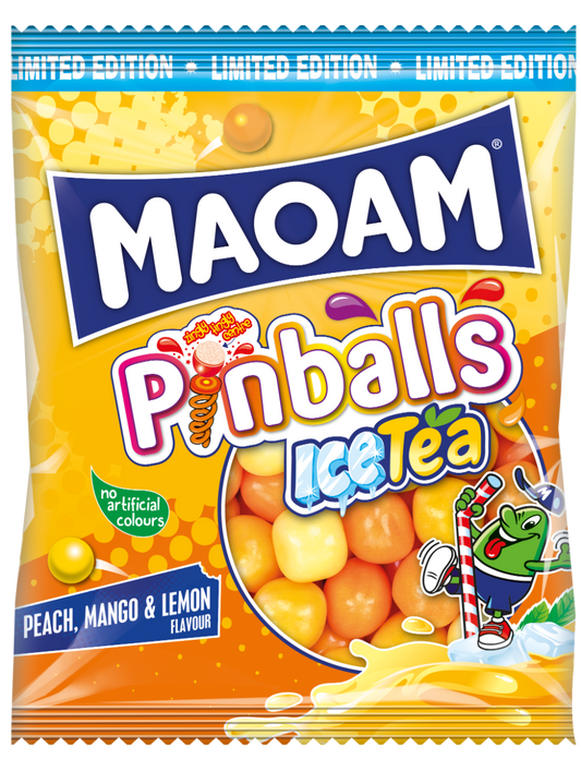 Maoam Pinballs Eistee 210 Gramm
