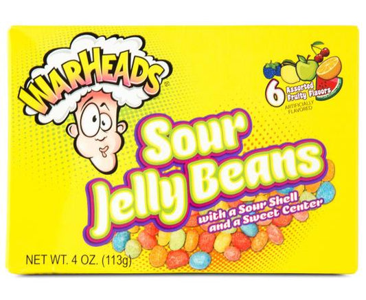 Warheads Saure Jelly Bean 113 Gramm