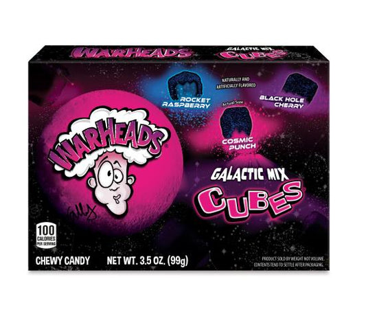 Warheads Galactic Mix Cube 99 Gramm