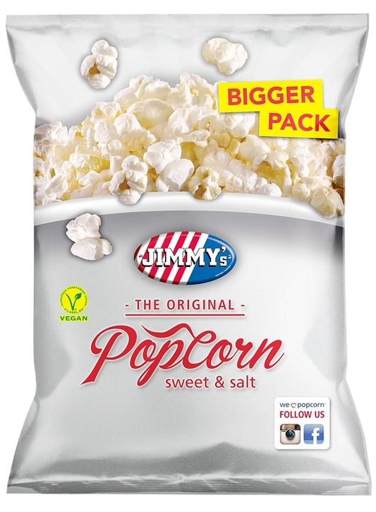 Jimmy's Popcorn süß &amp; salzig 100 Gramm