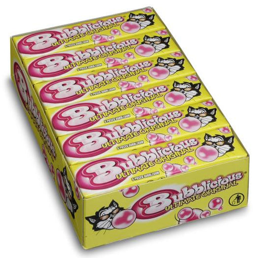 Bubblicious Regular Strip (5 Stück) x 18 Box