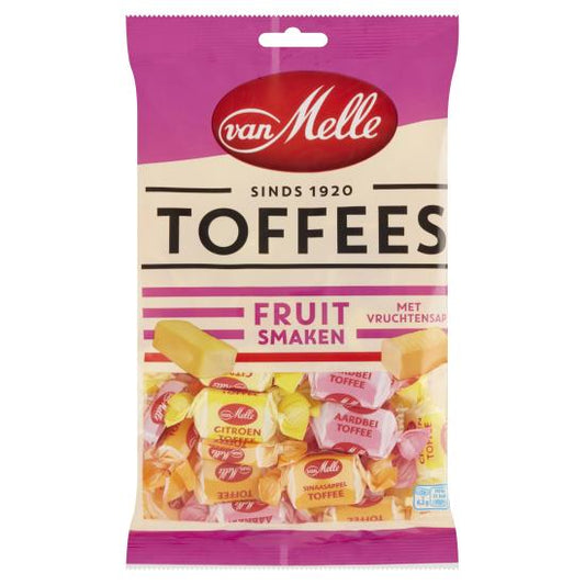Van Melle Fruit Toffees 225 Gramm