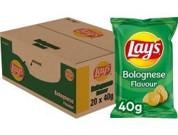 Lay's Bolognese Chips Box - 20 x 40 Gramm
