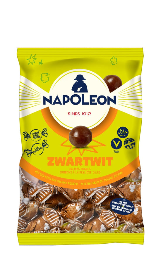 Napoleon Schwarz-Weiß-Kugeln 150 Gramm