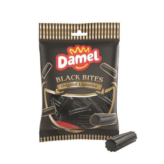 Damel Black Bites Lakritz 135 Gramm