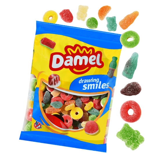 Damel Zuckersüßigkeiten-Mix 135 Gramm