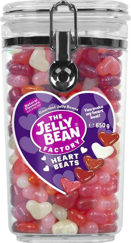 The Jelly Bean Factory Herzen 650 Gramm