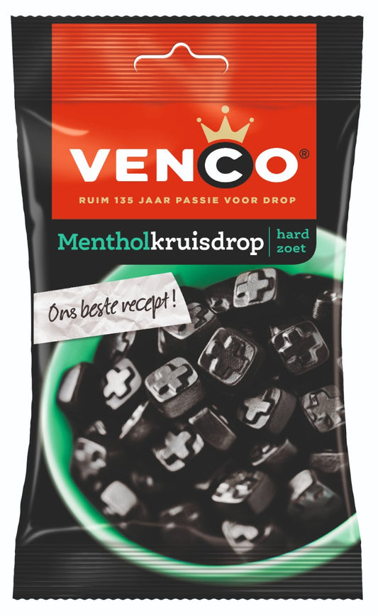 Venco Menthol Cross Lakritz 173 Gramm