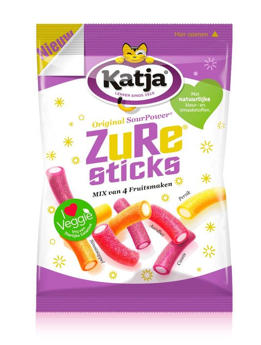 Katja Sour Sticks 250 Gramm