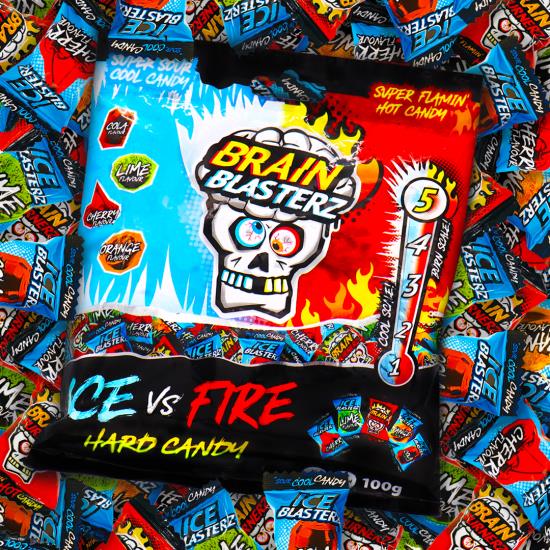 Brain Blasterz Eis-gegen-Feuer-Tasche