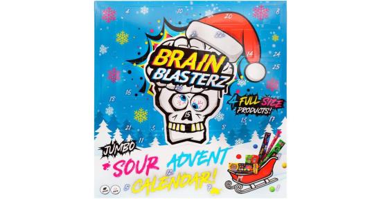 Brain Blasterz Jumbo Sour Adventkalender 306 Gram
