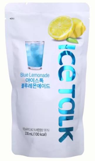 Ice Talk Blaue Limonade Beutel 230 ml