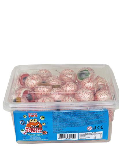 FUFU Monster Augapfel Gummibonbons - 50 Stück