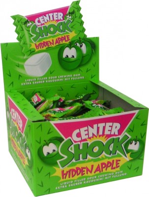 Center Shock Kaugummi Apfel 100 Stück