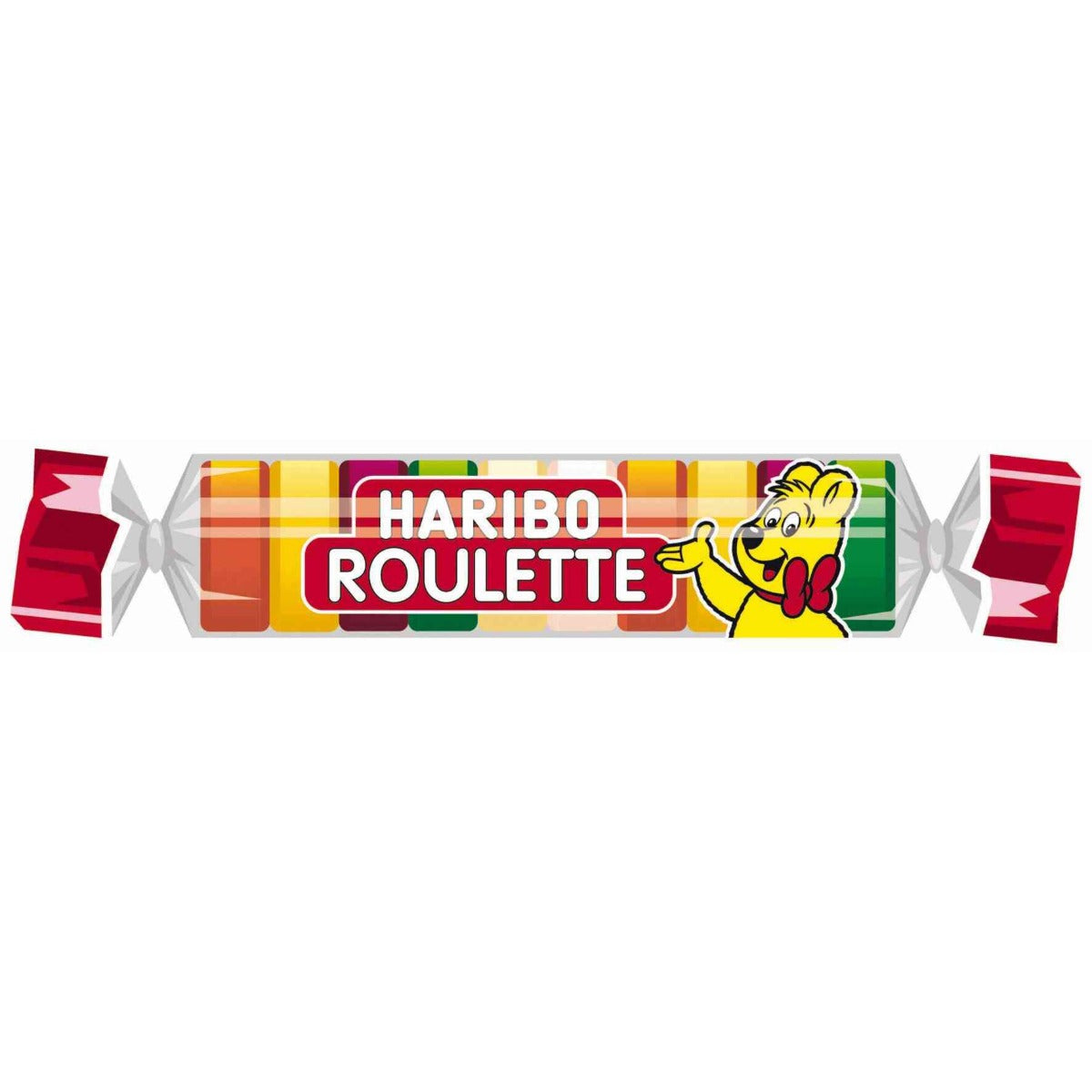 Haribo Frucht-Roulette Box 50 x 25 Gramm