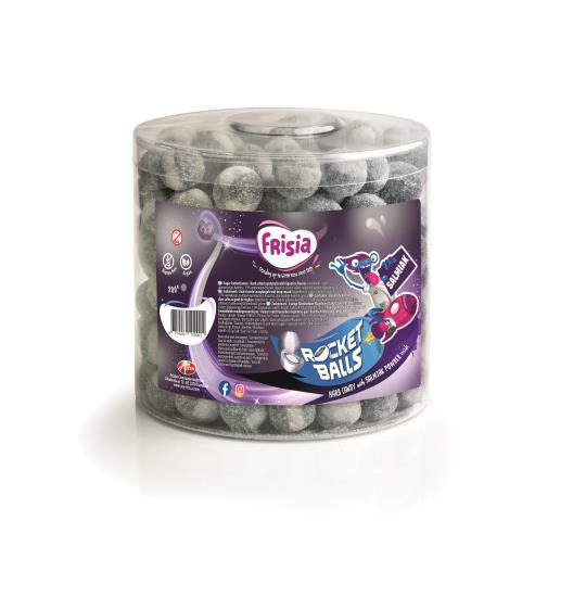 Frisia Rocketballs Salmiak - Silo 200 Stück
