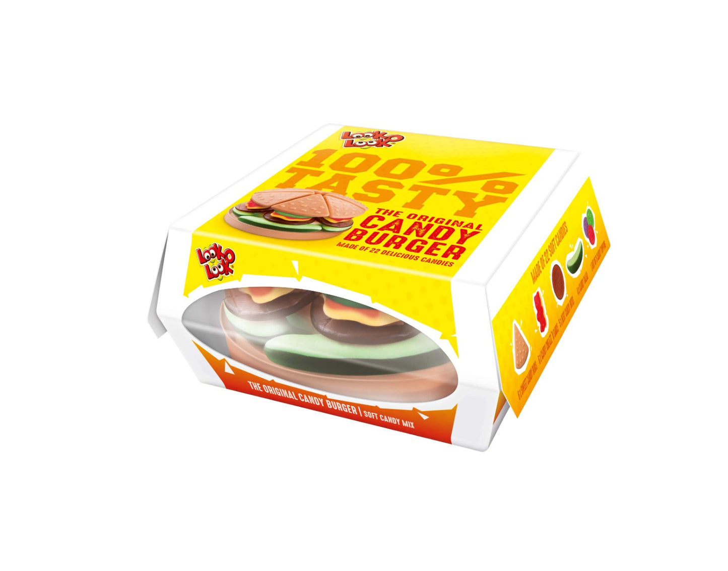 Look O Look Candy Burger 130 Gramm