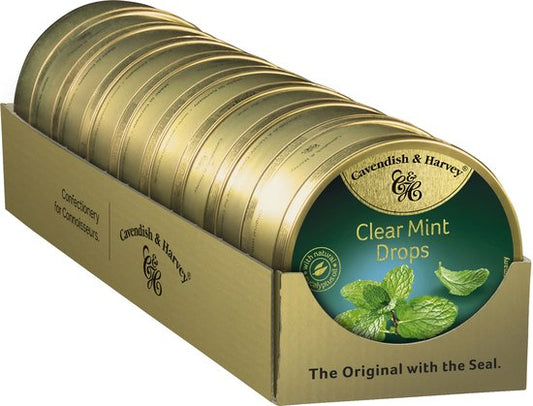 Cavendish &amp; Harvey Clear Mint 9 x 175 Gramm