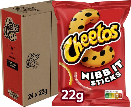 Cheetos Nibb It Sticks Packung 24 x 22 Gramm