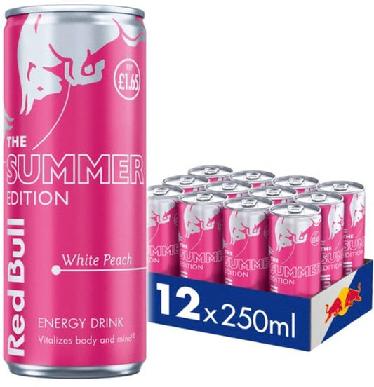 Red Bull Sommer Edition Weißer Pfirsich 12x250ml