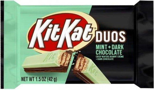 Kitkat Duo Dunkle Schokolade Minze 42 Gramm